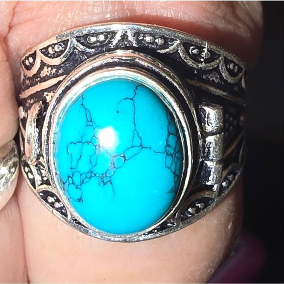 Poison ring 9.25 silver - Picture 1 of 8